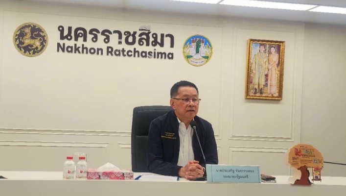 สทน.5 รองนายกรัฐมนตรี ลงพื้นที่ติดตามการปฏิบัติราชการในพื้นที่ตรวจราชการที่ 13 (จังหวัดนครราชสีมา)