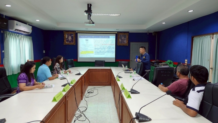 สทน.7 ลงพื้นที่ประชาสัมพันธ์ สร้างการรับรู้และสร้างความเข้าใจในการอนุญาตใช้น้ำ