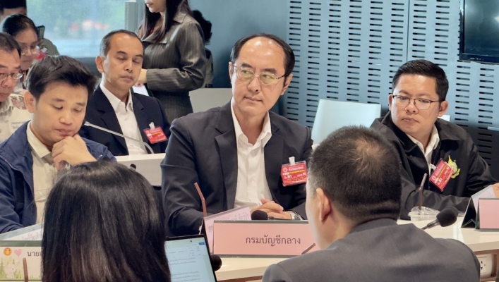 ผอ.สทน.6 เข้าร่วมประชุมกับคณะกรรมาธิการวิสามัญพิจารณาติดตามผลการดำเนินงานและศึกษาแนวทางการแก้ไขปัญหาช้างป่าอย่างยั่งยืน