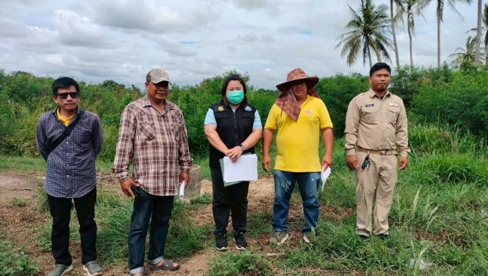 สทน.7 ลงพื้นที่ประสานงานโครงการรับฟังความคิดเห็นของประชาชนตามระเบียบสำนักนายกรัฐมนตรี พ.ศ. 2548 จังหวัดประจวบคีรีขันธ์
