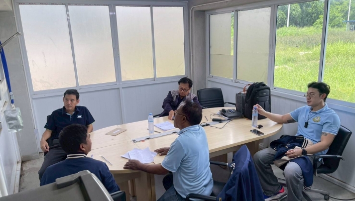 ​สทน.6 ลงพื้นที่ร่วมกับ กจน.กำหนดจุดติดตั้งมาตรวัดน้ำของ บริษัท ชลกิจสากล จำกัด