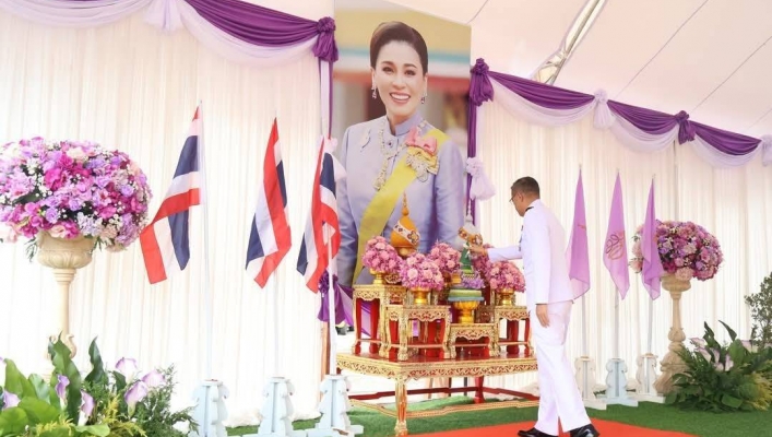 สทน.10 ร่วมกิจกรรมพิธีทำบุญตักบาตร ถวายเป็นพระราชกุศล เนื่องในโอกาสวันเฉลิมพระชนมพรรษา สมเด็จพระนางเจ้าสุทิดา พัชรสุธาพิมลลักษณ พระบรมราชินี ประจำปี พ.ศ.2568