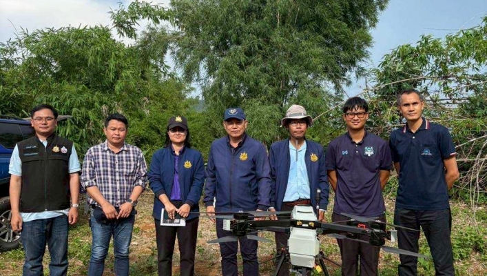 กรมทรัพยากรน้ำ โดย สำนักงานทรัพยากรน้ำที่ 1 บินสำรวจและกำหนดรายละเอียดการปฏิบัติงานภาพถ่ายทางอากาศ สนับสนุนข้อมูลการก่อสร้างฝายตักตะกอนในแม่น้ำกก จังหวัดเชียงใหม่ และจังหวัดเชียงราย