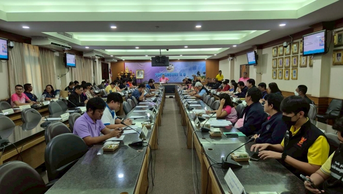 สทน.7 ร่วมประชุมการเตรียมพร้อมรับสถานการณ์น้ำในช่วงฤดูฝน ปี 2568