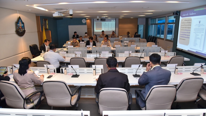 กรมทรัพยากรน้ำ​ ประชุมคณะทำงานฯ ครั้งที่ 1 วางแนวทางแก้ไขปัญหาคุณภาพน้ำแม่น้ำกกและแม่น้ำสาย