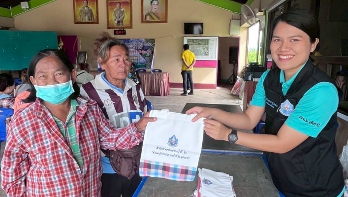 สทน.2 โดย สอน.2 จัดโครงการการบริหารจัดการน้ำอย่างมีส่วนร่วม ยั่งยืน และผลักดันสู่องค์กรผู้ใช้น้ำ (เสริมสร้างความเข้มแข็งกลุ่มผู้ใช้น้ำ/เครือข่ายเดิม) กลุ่มผู้ใช้น้ำบ้านหนองผักแพว  หมู่ที่ 5 ตำบลทองหลาง อำเภอห้วยคต จังหวัดอุทัยธานี
