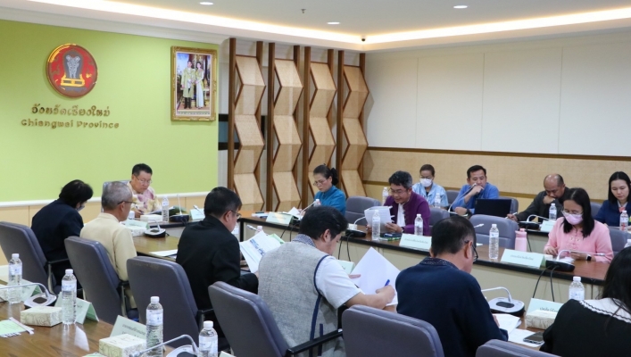 กรมทรัพยากรน้ำ โดยสำนักงานทรัพยากรน้ำที่ 1 เข้าร่วมประชุมคณะทำงานส่งเสริมพัฒนาอาชีพและการตลาด ภายใต้คณะอนุกรรมการนโยบายที่ดิน จังหวัดเชียงใหม่ (คทช.จังหวัดเชียงใหม่)  ครั้งที่ 2/2568