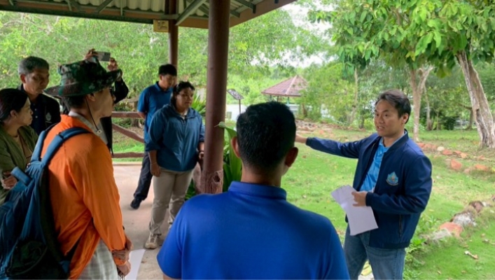 กอน. ร่วมกับ สทน.10 และ สถาบันสิ่งแวดล้อมไทย ลงพื้นที่ “พื้นที่ชุ่มน้ำหนองทุ่งทอง” จ.สุราษฎร์ธานี