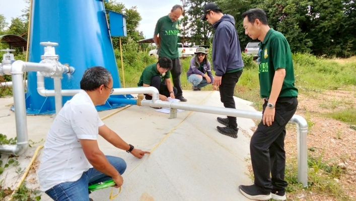 ทน.สทน.2 ตรวจติดตามเร่งรัดผลเบิกจ่ายและผลการดำเนินงานห้วยน้ำดุก  ต.ปากช่อง อ.หล่มสัก จ.เพชรบูรณ์