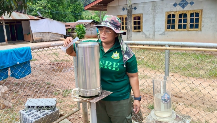 สทน.9 ลงพื้นที่ตรวจสอบ และซ่อมแซม บำรุงรักษาระบบเตือนภัยน้ำท่วม - ดินถล่ม (Early Warning) ในเขตพื้นที่จังหวัดอุตรดิตถ์ จังหวัดสุโขทัย