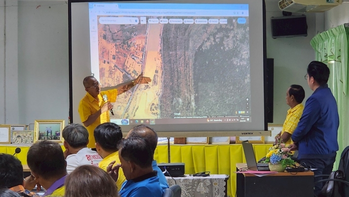 สทน.2 ประชุมรับฟังความคิดเห็นของประชาชนฯ โครงการปรับปรุงเพิ่มประสิทธิภาพอ่างเก็บน้ำ ตำบลเพนียดเชื่อมต่ออ่างเก็บน้ำหนองโสนพร้อมก่อสร้างระบบกระจายน้ำ ด้วยพลังงานแสงอาทิตย์ เพื่อการถ่ายโอน ตำบลเพนียด อำเภอโคกสำโรง จังหวัดลพบุรี