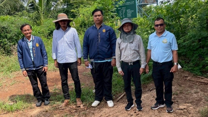 ​สทน.6 ลงพื้นที่ตรวจสอบข้อมูลปัญหาความเดือดร้อนของราษฎรในพื้นที่ตำบลลาดตะเคียน จังหวัดปราจีนบุรี