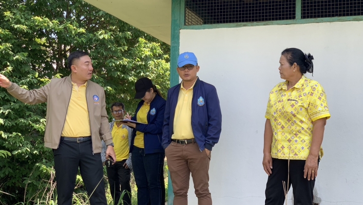 สทน.6 ลงพื้นที่ศึกษาความเหมาะสมโครงการอนุรักษ์ฟื้นฟูแหล่งน้ำ พร้อมระบบกระจายน้ำ ตำบลวังเย็น อำเภอแปลงยาว จังหวัดฉะเชิงเทรา