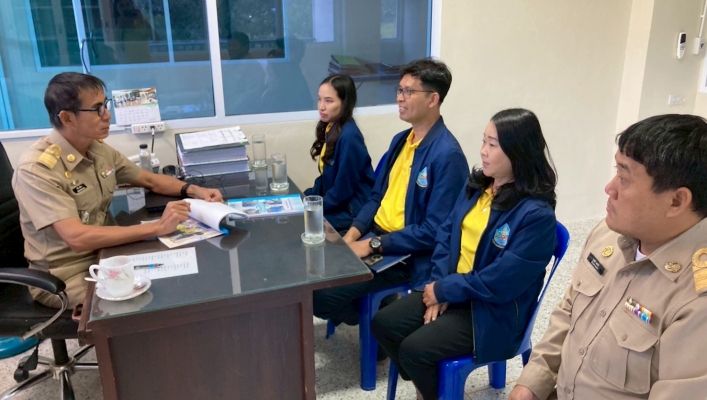 สทน.6 ลงพื้นที่ประสานและติดตามการดำเนินงานการบริหารจัดการทรัพยากรน้ำสาธารณะและพื้นที่ชุ่มน้ำ ในพื้นที่อำเภอสนามชัยเขต อำเภอบางคล้า จังหวัดฉะเชิงเทรา