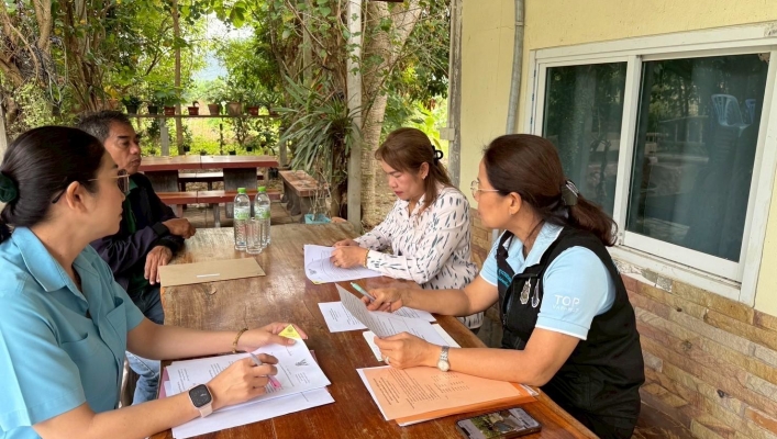 สทน.7 ลงพื้นที่ประสานงานเพื่อเตรียมจัดโครงการวันอนุรักษ์และพัฒนาแม่น้ำ คู คลอง เฉลิมพระเกียรติพระบาทสมเด็จพระปรเมนทรมหาอานันทมหิดล ในพื้นที่อำเภอไทรโยค จังหวัดกาญจนบุรี