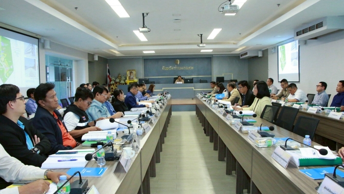 กรมทรัพยากรน้ำ โดย สำนักงานทรัพยากรน้ำที่ 1 ประชุมคณะกรรมการผังเมืองจังหวัดกำแพงเพชร ครั้งที่ 1/2568