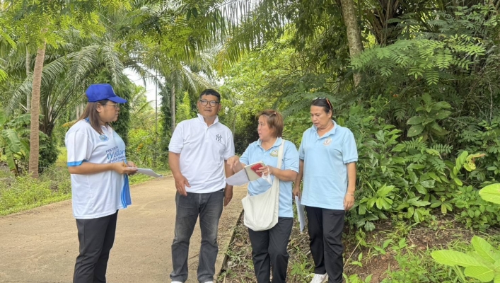 สทน.10 สำรวจ เก็บข้อมูล พื้นที่ชุ่มน้ำในพื้นที่อำเภอปะทิว จังหวัดชุมพร