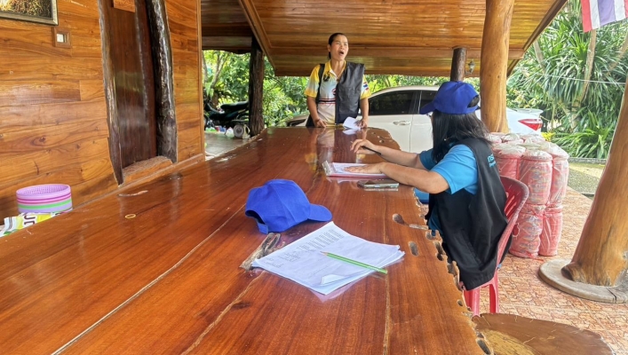 สทน.10 สำรวจ เก็บข้อมูล พื้นที่ชุ่มน้ำในพื้นที่อำเภอทุ่งตะโก จังหวัดชุมพร