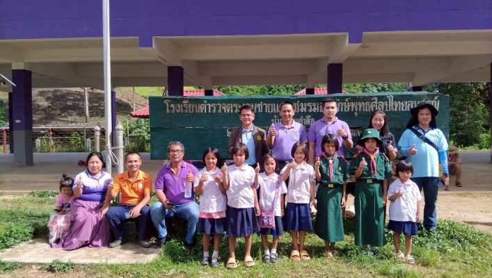 กรมทรัพยากรน้ำ โดย สำนักงานทรัพยากรน้ำที่ 1 สำรวจพื้นที่ แก้ไขปัญหาการขาดแคลนน้ำดื่มสะอาดแก่โรงเรียน ตชด.ในพื้นที่จังหวัดแม่ฮ่องสอน