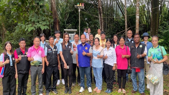 สทน.10 ติดตามและประเมินผลการดำเนินงานโครงการของกรมทรัพยากรน้ำ สถานีเตือนภัยล่วงหน้า Early Warning