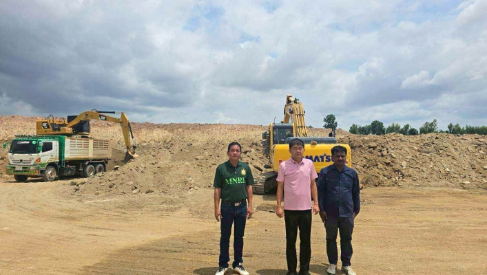สทน.7 ลงพื้นที่เร่งติดตามโครงการอนุรักษ์ฟื้นฟูแหล่งน้ำอ่างเก็บน้ำหนองนาทะเล ช่วง 3 เพื่อเพิ่มศักยภาพการกักเก็บน้ำรับมือฤดูน้ำหลาก