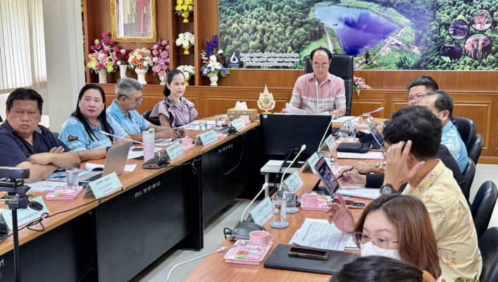 สทน.6 จัดประชุมสำนักงานทรัพยากรน้ำที่ 6 ครั้งที่ 4/2568