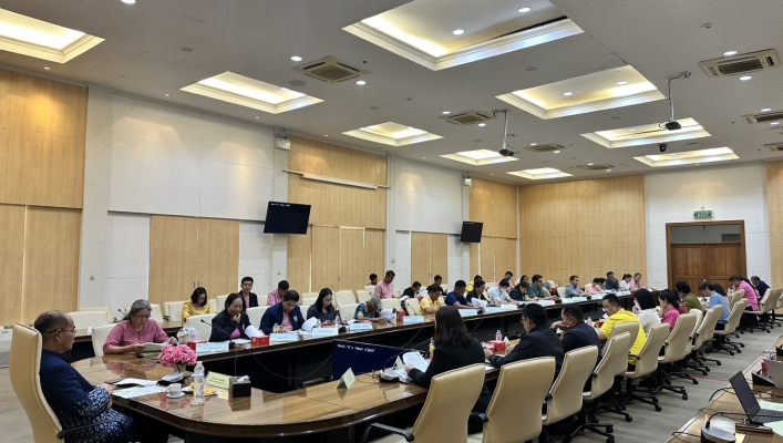 ทส. ทน. สทน.11 ส่วนจัดสรรน้ำ ประชุมคณะทำงานขับเคลื่อนน้ำดื่มสะอาดบริการประชาชนขององค์กรปกครองส่วนท้องถิ่นจังหวัดอุบลราชธานี ครั้งที่ 3/2568