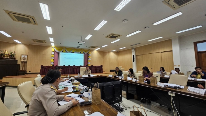ทส. ทน. สทน.11 ส่วนพัฒนาและฟื้นฟูแหล่งน้ำ เข้าร่วมประชุมคณะอนุกรรมการติดตามและประเมินผลการปฏิบัติตามแผนพัฒนาจังหวัดและแผนปฏิบัติราชการ ประจำปี ครั้งที่ 1/2568