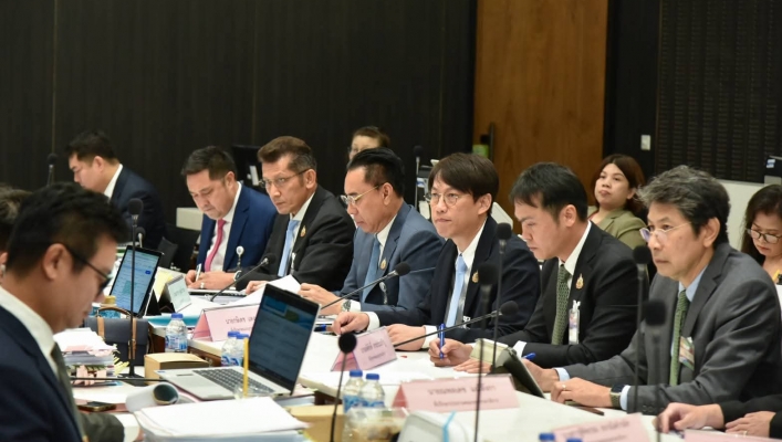 กรมทรัพยากรน้ำร่วมประชุมคณะอนุกรรมาธิการครุภัณฑ์ ICT และทุนหมุนเวียน ในการพิจารณางบประมาณรายจ่ายปี 2569