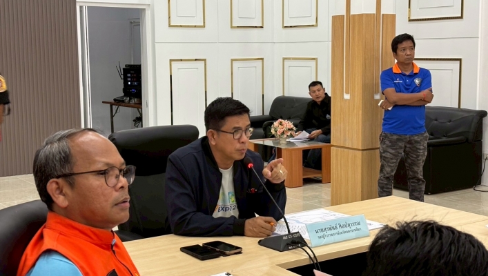 กรมทรัพยากรน้ำ โดย สำนักงานทรัพยากรน้ำที่ 5 เข้าร่วมการประชุมคณะทำงานป้องกันและแก้ไขปัญหาน้ำท่วมชุมชนจังหวัดนครราชสีมา ปี 2568