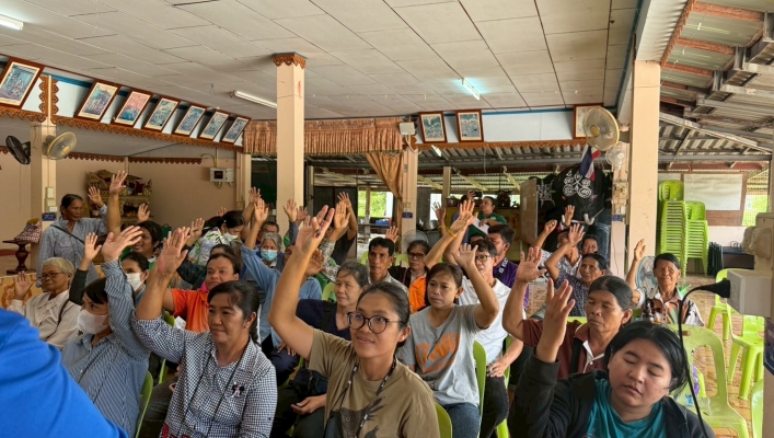 สทน.2 จัดประชุมรังฟังความคิดเห็นของประชาชนฯ โครงการก่อสร้างระบบกระจายน้ำด้วยพลังงานแสงอาทิตย์อ่างเก็บน้ำแก้มลิงเหนือเขื่อนวังร่มเกล้า สนับสนุนการปลูกป่าเศรษฐกิจยั่งยืนลุ่มน้ำสะแกกรัง ตำบลทัพทัน อำเภอทัพทัน จังหวัดอุทัยธานี
