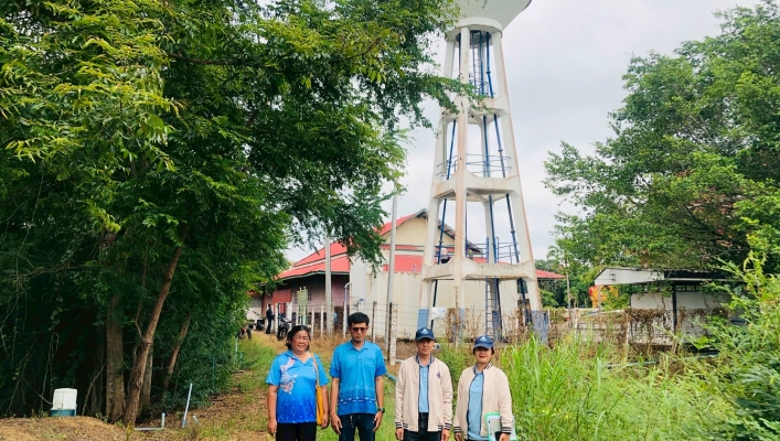 สทน.2 ลงพื้นที่ตรวจสอบสถานที่ใช้น้ำ-แหล่งน้ำ ประกอบการพิจารณาขอรับใบอนุญาตใช้น้ำประเภทที่สองขององค์การบริหารส่วนตำบลวังใหญ่ อำเภอท่าตะโก จังหวัดนครสวรรค์