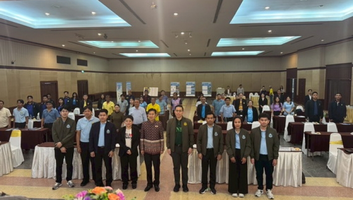 กองวิเคราะห์และประเมินสถานการณ์น้ำ จัดประชุมประชาสัมพันธ์และชี้แจงรายละเอียดโครงการพัฒนาระบบติดตามสถานการณ์น้ำทางไกลอัตโนมัติ (ลุ่มน้ำเพชรบุรี-ประจวบคีรีขันธ์) ณ โรงแรมรอยัลไดมอน อำเภอเมืองเพชรบุรี จังหวัดเพชรบุรี