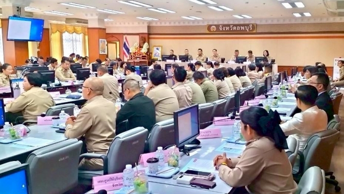 กรมทรัพยากรน้ำ โดยสำนักงานทรัพยากรน้ำที่ 2 ร่วมหารือข้อราชการในการประชุมคณะกรมการจังหวัด หัวหน้าส่วนราชการ หัวหน้าหน่วยงาน รัฐวิสาหกิจ นายอำเภอ ผู้บริหารองค์กรปกครองส่วนท้องถิ่น ผู้บริหารสถานศึกษา และผู้บริหารภาคเอกชนของจังหวัดลพบุรี ประจำเดือนกรกฎาคม 256
