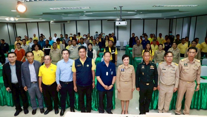 กรมทรัพยากรน้ำ โดย สำนักงานทรัพยากรน้ำที่ 1 ประชุมปฐมนิเทศโครงการ งานจ้างสำรวจ ออกแบบ โครงการอ่างเก็บน้ำคลองขลุง อันเนื่องมาจากพระราชดำริ จังหวัดกำแพงเพชร