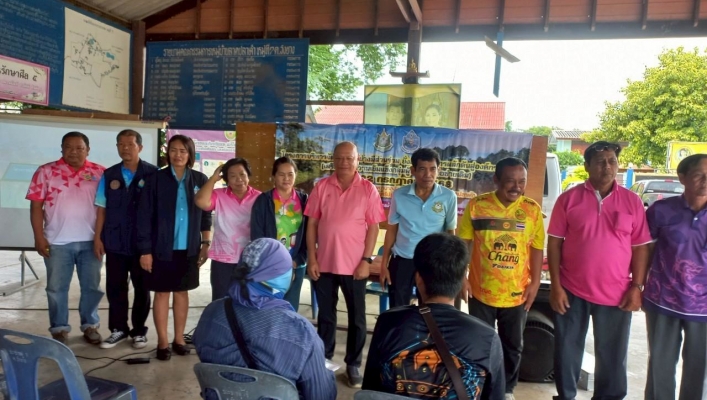 สทน.7 จัดโครงการบริหารจัดการน้ำอย่างมีส่วนร่วม ยั่งยืน และผลักดันสู่องค์กรผู้ใช้น้ำ (เสริมสร้างความเข้มแข็งกลุ่มผู้ใช้น้ำ/เครือข่ายเดิม) จังหวัดสุพรรณบุรี