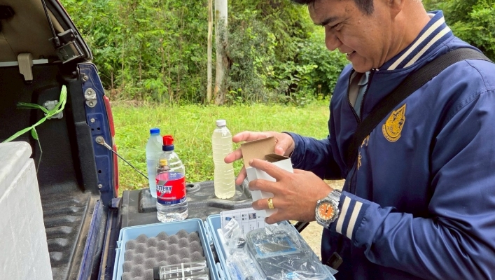 สทน.7 ลงพื้นที่ดำเนินโครงการเสริมสร้างศักยภาพองค์กรปกครองส่วนท้องถิ่นในการประเมินคุณภาพระบบประปาหมู่บ้าน