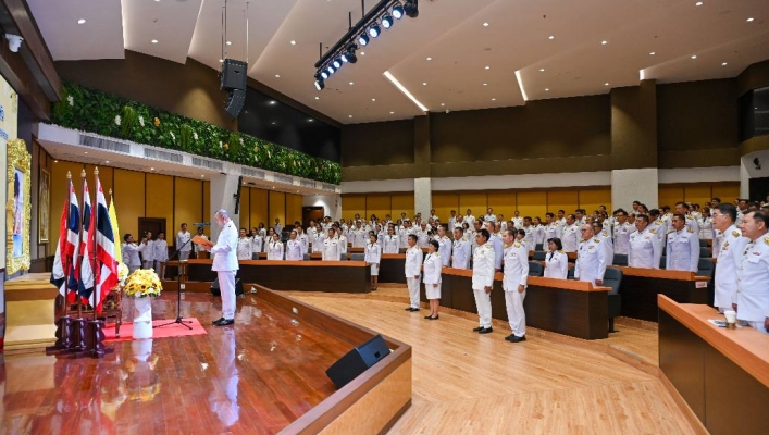 ทส. จัดพิธีถวายพระพรชัยมงคลพระบาทสมเด็จพระเจ้าอยู่หัว เนื่องในโอกาสวันเฉลิมพระชนมพรรษา 28 กรกฎาคม 2568
