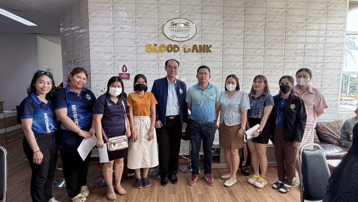 สทน.6 ร่วมบริจาคโลหิตเพื่อสำรองให้แก่โรงพยาบาลในพื้นที่ชายแดน