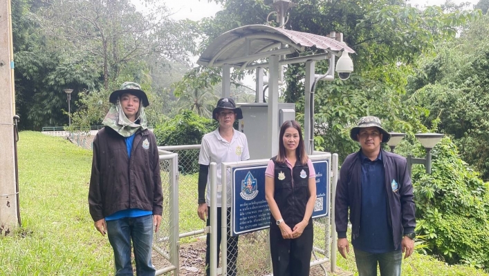 สทน.10 ลงพื้นที่ตรวจสอบ ซ่อมแซม บำรุงรักษาระบบโทรมาตรและระบบส่งสัญญาณด้วยภาพ (CCTV)