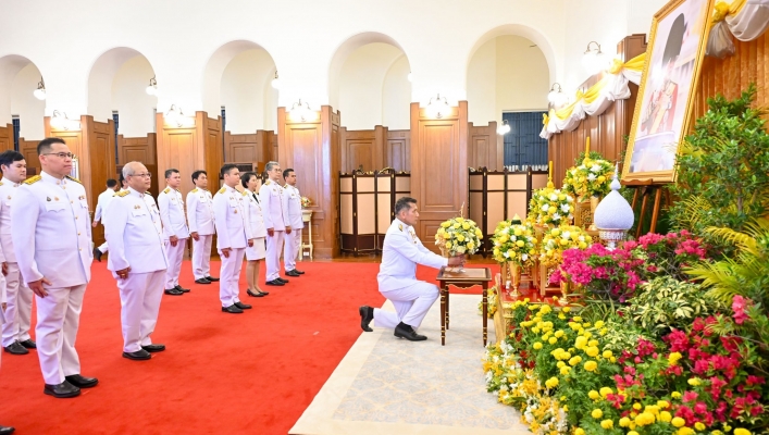 กรมทรัพยากรน้ำ ร่วมพิธีลงนามถวายพระพรชัยมงคลพระบาทสมเด็จพระเจ้าอยู่หัว เนื่องในโอกาสวันเฉลิมพระชนมพรรษา 28 กรกฎาคม 2568