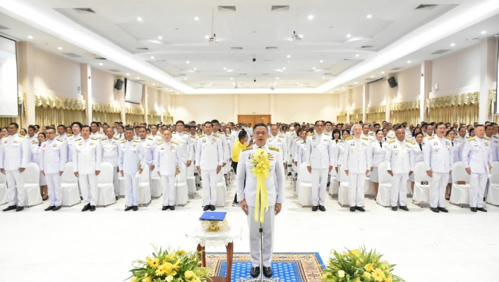 สทน.10 เข้าร่วมพิธีถวายสัตย์ปฏิญาณ เพื่อเป็นข้าราชการที่ดีและพลังของแผ่นดิน เนื่องในโอกาสวันเฉลิมพระชนมพรรษา 28 กรกฎาคม 2568