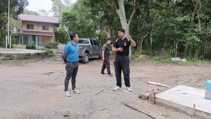 สทน.6 ลงพื้นที่ศึกษาความเหมาะสมระบบกรองน้ำสะอาดสำหรับให้บริการประชาชน ที่มาท่องเที่ยวในพื้นที่ป่านันทนาการน้ำตกเขาอีโต้และบริการชุมชน