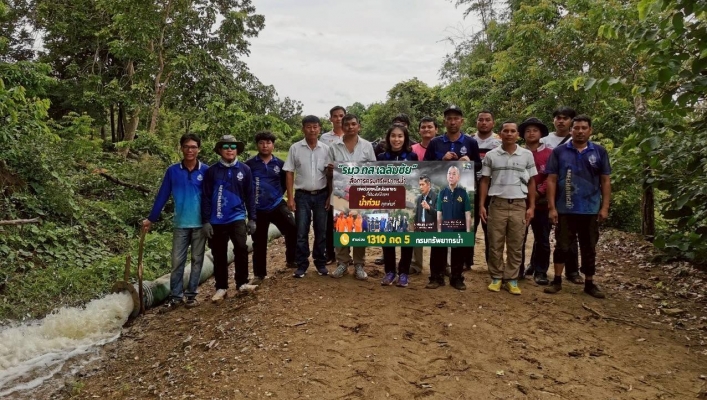 สทน.6 ติดตั้งเครื่องสูบน้ำขนาด 12 นิ้ว เพื่อสูบระบายน้ำท่วมขัง อำเภออรัญประเทศ จังหวัดสระแก้ว