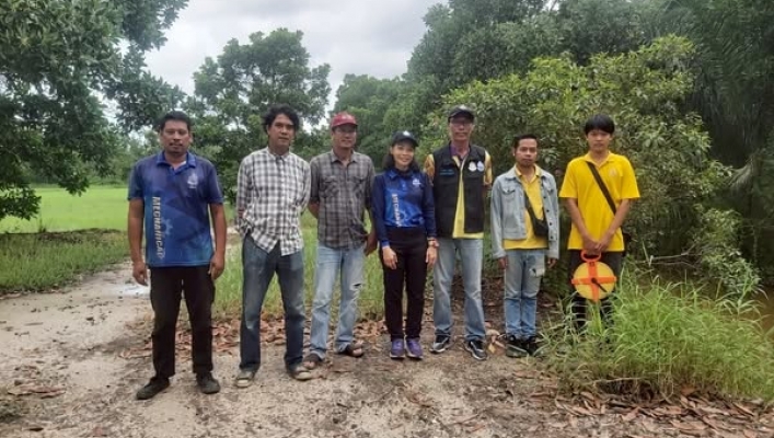 สทน.6 เข้าสำรวจพื้นที่ เพื่อให้การช่วยเหลือแก้ไขปัญหาการขาดแคลนน้ำ เพื่ออุปโภค-บริโภค ของประชาชนในพื้นที่ตำบลท่ากุ่ม อำเภอเมืองตราด จังหวัดตราด