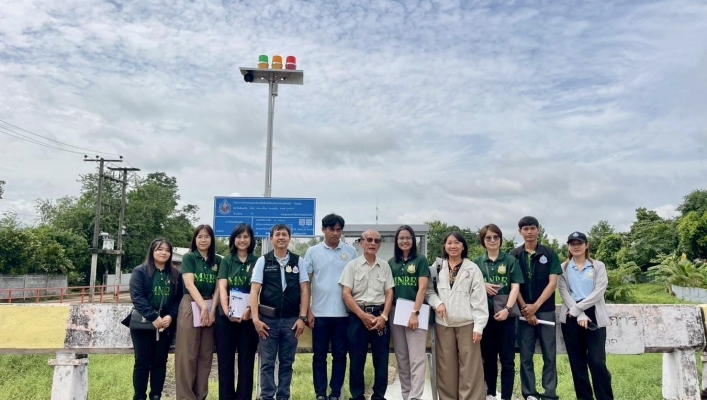 สทน.9 ร่วมกับกองยุทธศาสตร์และแผนงานลงพื้นที่ติดตามและประเมินผลระบบเตือนภัยล่วงหน้า (Early Warning System) จำนวน 2 สถานี