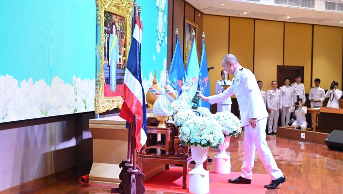 ทส. จัดพิธีถวายพระพรชัยมงคลสมเด็จพระนางเจ้าสิริกิติ์ พระบรมราชินีนาถ พระบรมราชชนนีพันปีหลวง 12 สิงหาคม 2568