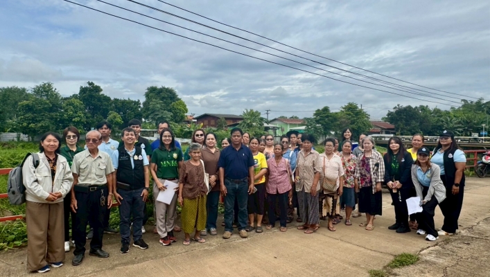 กองยุทธศาสตร์และแผนงานลงพื้นที่ติดตามและประเมินผลการดำเนินงานโครงการของกรมทรัพยากรน้ำ ประจำปีงบประมาณ พ.ศ. 2568