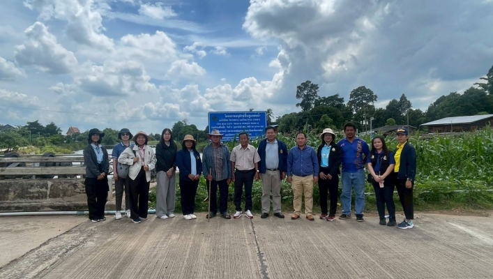 สทน.9 ลงพื้นที่ติดตามและประเมินผลโครงการอนุรักษ์ฟื้นฟูและพัฒนาแหล่งน้ำ เพื่อประเมินผลสัมฤทธิ์ ประสิทธิภาพ ความพึงพอใจ และความพร้อมของโครงการ ตามภารกิจของกรมทรัพยากรน้ำ จำนวน 2 โครงการ ในพื้นที่จังหวัดพิจิตร