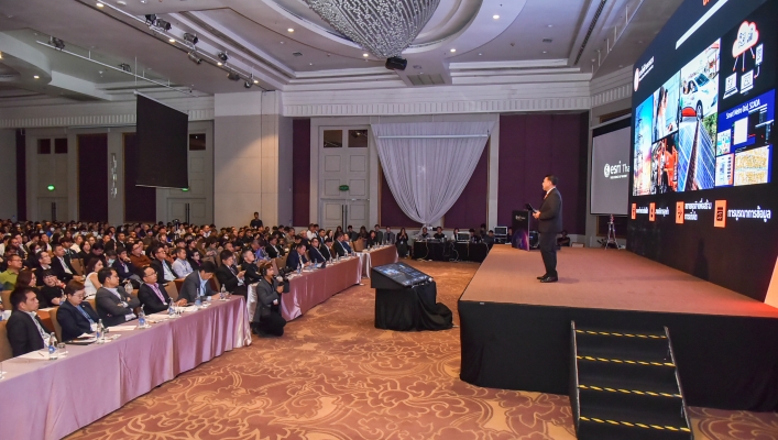 กรมทรัพยากรน้ำ ร่วมงานสัมมนาเชิงวิชาการระบบภูมิสารสนเทศ Thai GIS User Conference ครั้งที่ 29